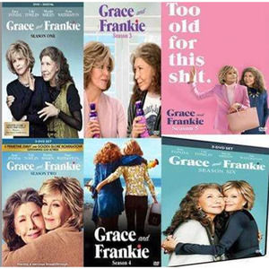 Grace & Frankie TV Complete Series Seasons 1-6 DVD Box Set